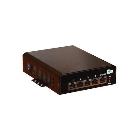 Tycon Systems PoE Sw, 12-36VIn, 5xPrt GigE 802.3at, nofan TP-SW5G-24HP